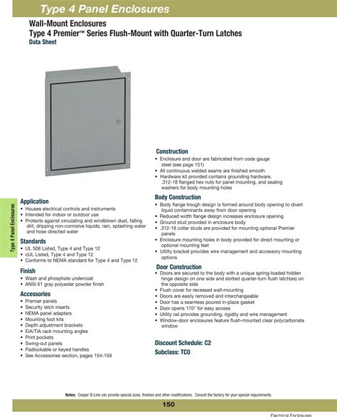 cooper b line stainless steel enclosures|b line catalog pdf.